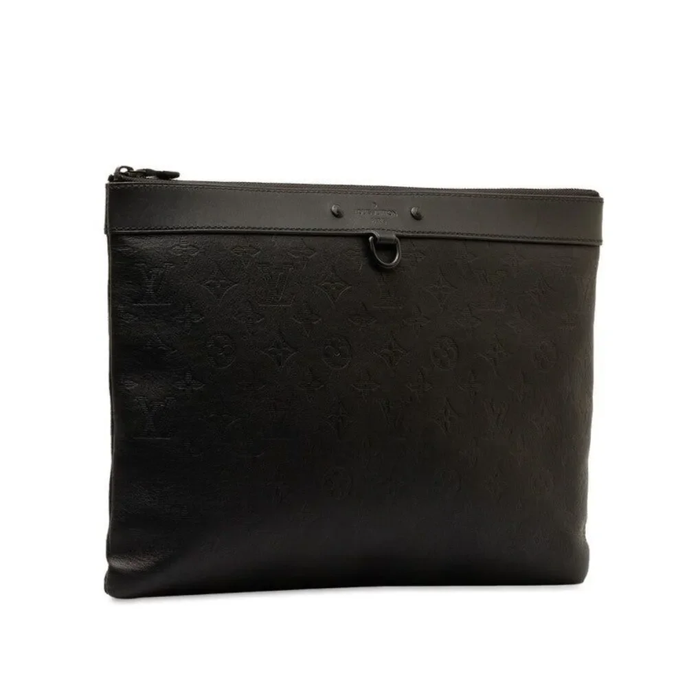 Louis Vuitton Pochette Discovery GM Monogram Shadow Clutch